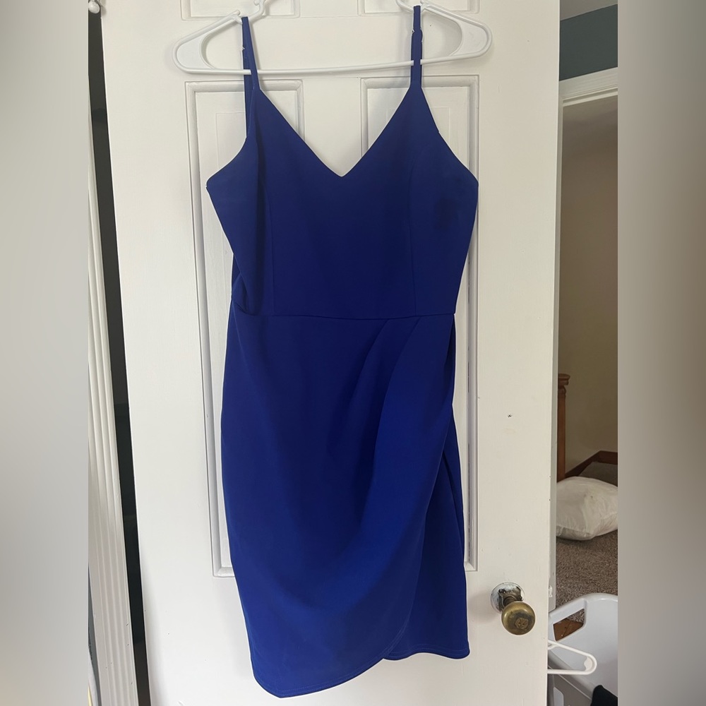 Cobalt blue women’s dress